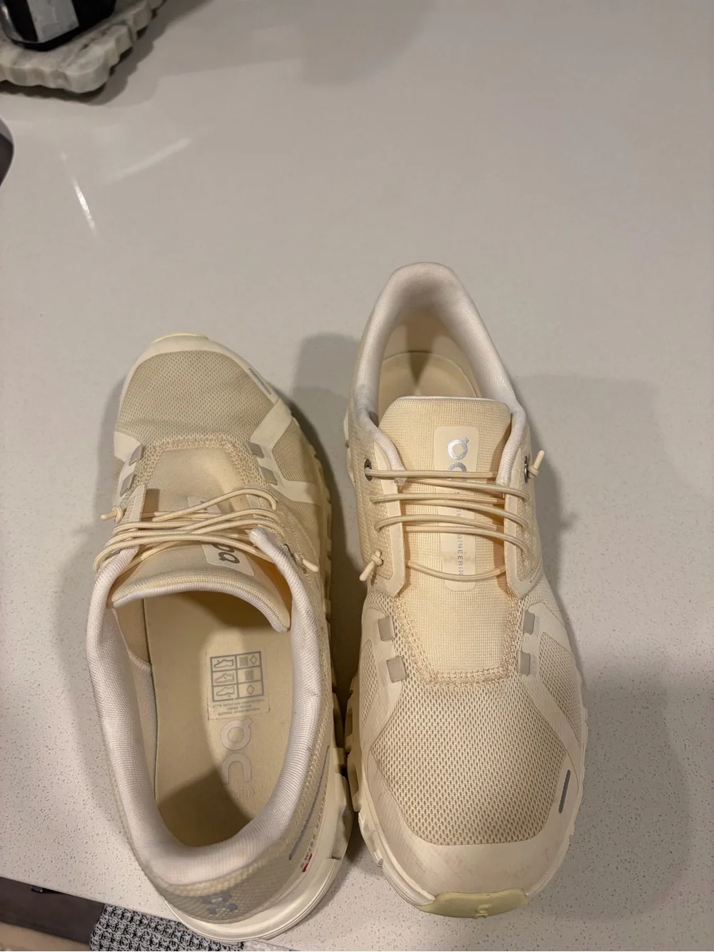 On Running Women’s Cloud 6 Sneakers in Butter Yellow